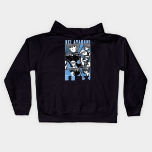 rei ayanami Kids Hoodie